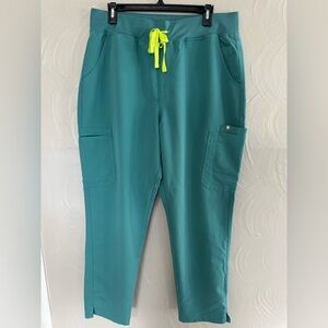 Figs Cactus Yola High Waisted Skinny Scrub Pants